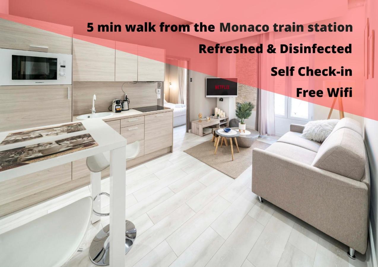 Frontiere Monaco - Appartement Moderne Renove - Ah Beausoleil Buitenkant foto
